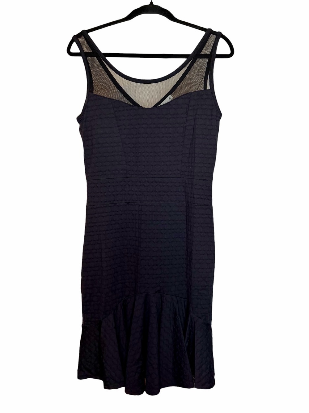 Sleeveless Flounce Dress - Size Large